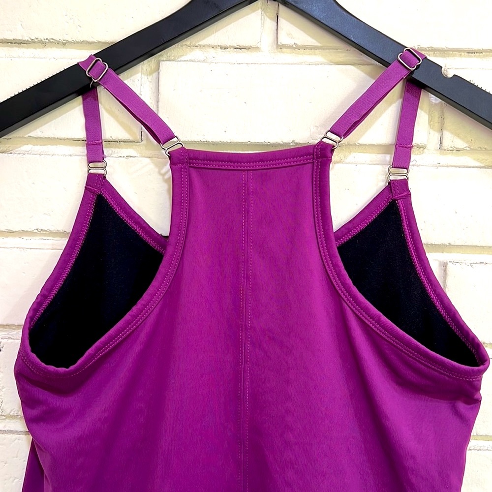 The North Face Purple Racerback Workout Tank Top Adjustable Straps - Picture 12 of 13